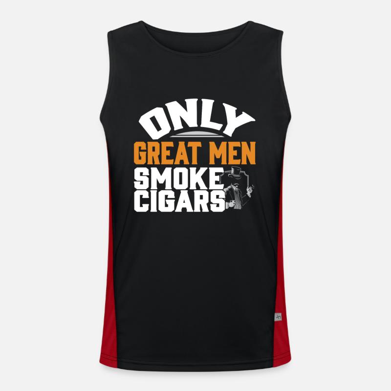 cigars Men's Functional Contrast Tank Top 