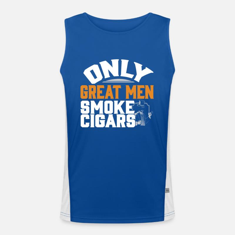 cigars Men's Functional Contrast Tank Top 