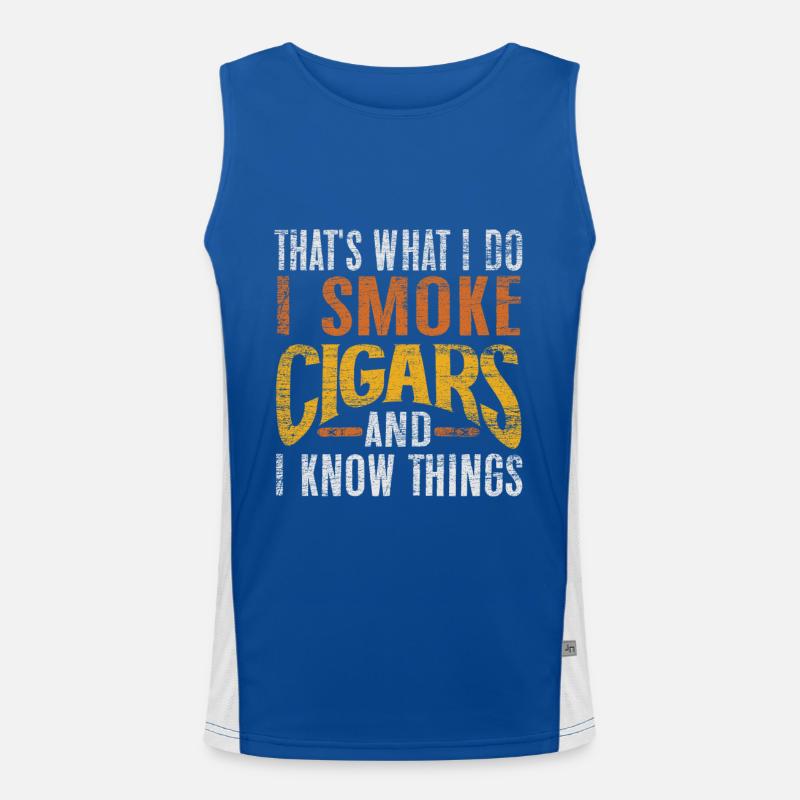 cigares Débardeur respirant contrasté Homme 