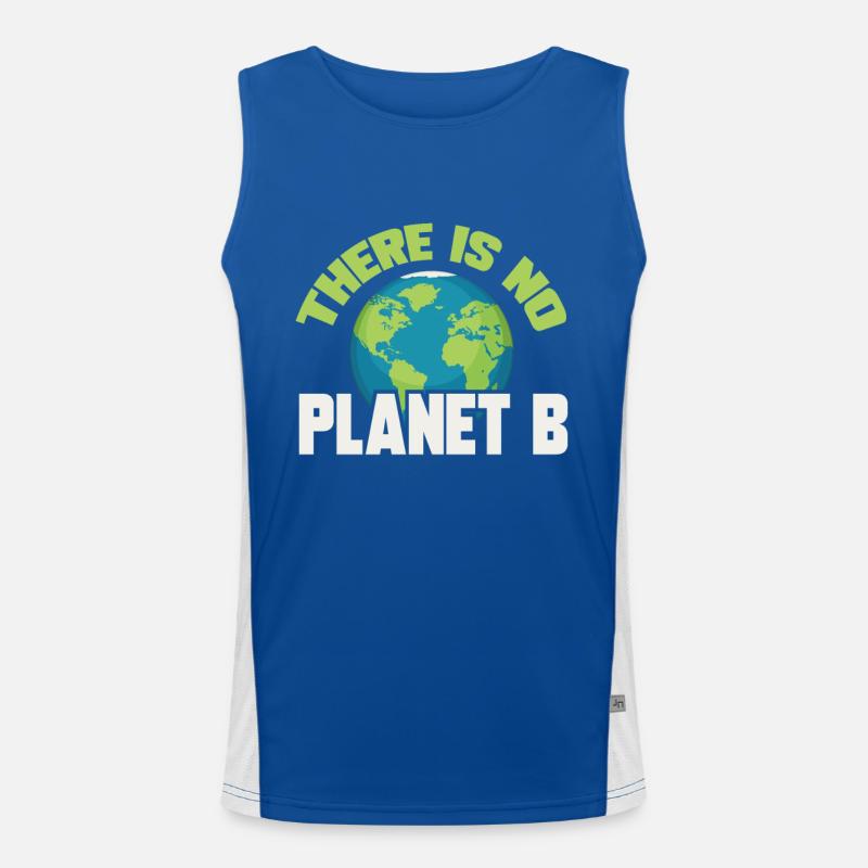 Climate change Climate protection Men's Functional Contrast Tank Top 
