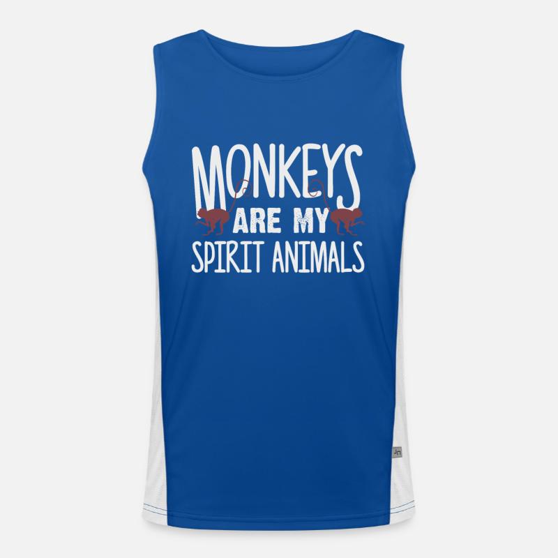 monkey Men's Functional Contrast Tank Top 