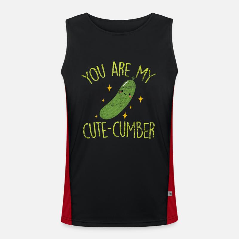 cucumber Men's Functional Contrast Tank Top 