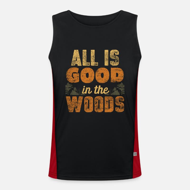 Forest Men's Functional Contrast Tank Top 