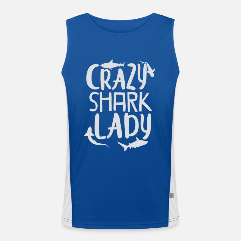 shark Men's Functional Contrast Tank Top 