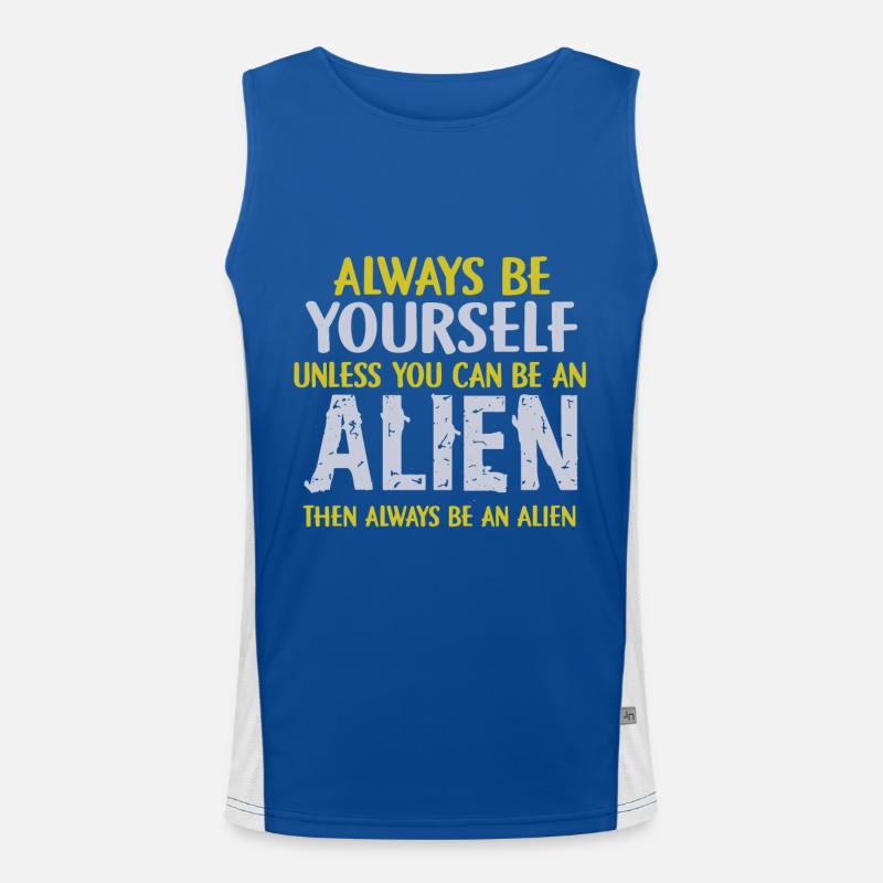 alien Men's Functional Contrast Tank Top 