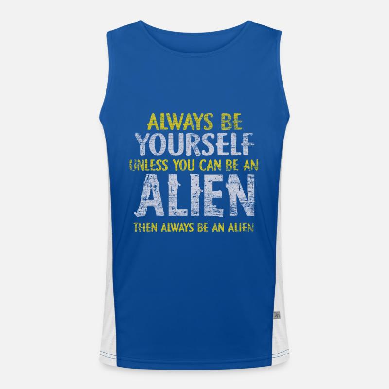 étranger Débardeur respirant contrasté Homme 