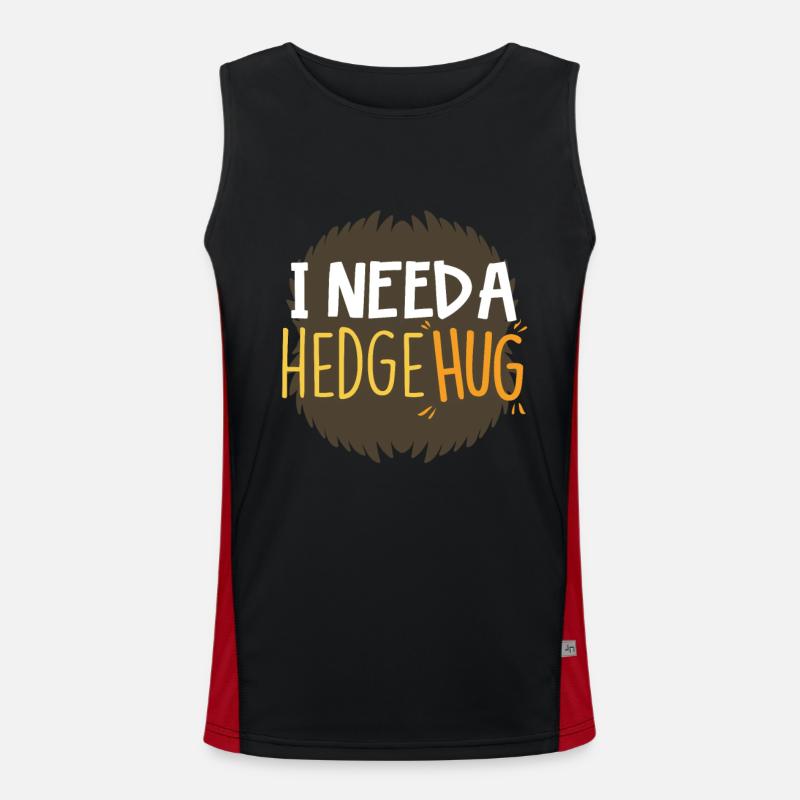 hérisson Débardeur respirant contrasté Homme 