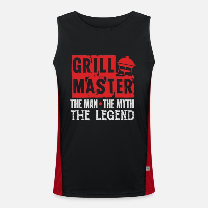 Grill grill master Débardeur respirant contrasté Homme 