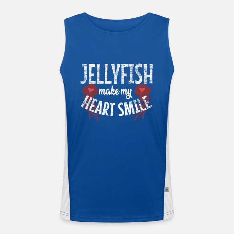 jellyfish Men's Functional Contrast Tank Top 