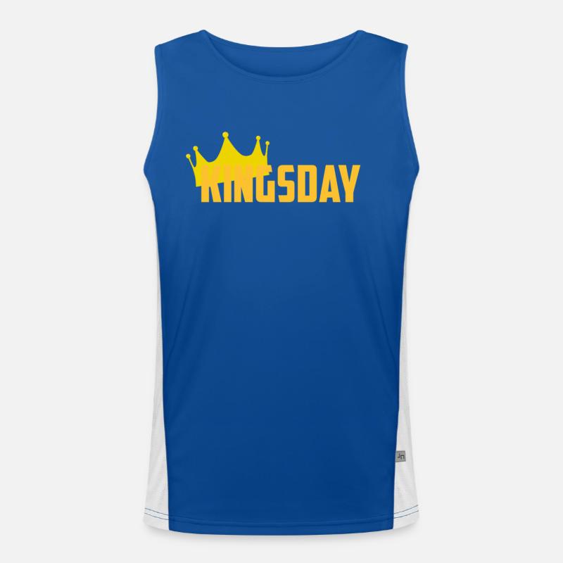 Chemise Kings Day Débardeur respirant contrasté Homme 
