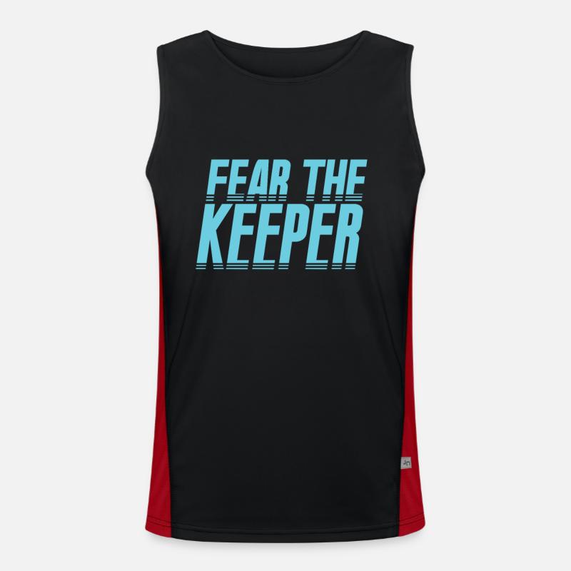 Torwart Funktionelles Kontrast-Tank Top für Männer 