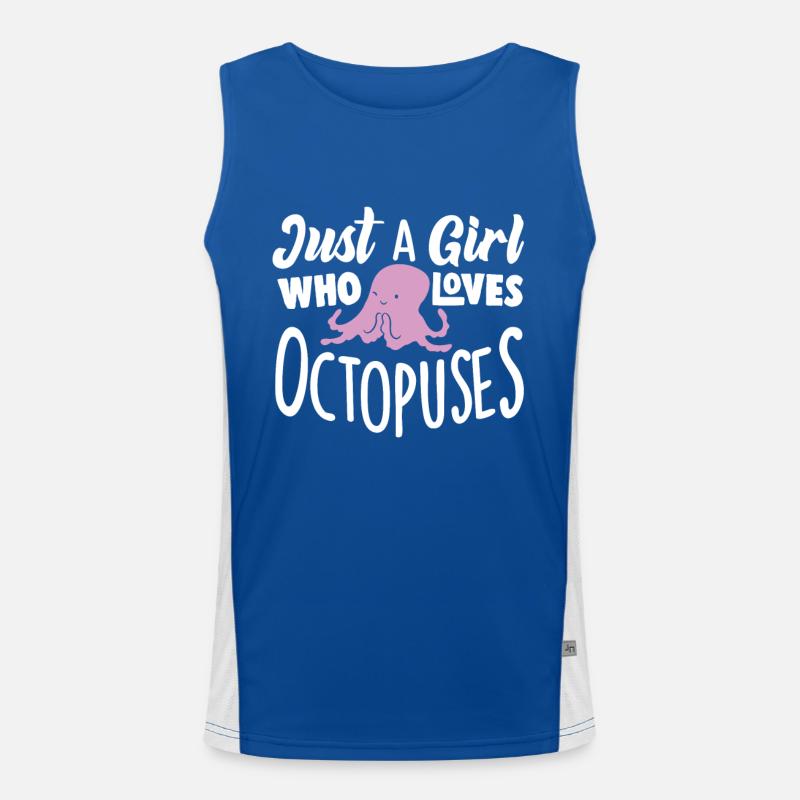 Octopus Men's Functional Contrast Tank Top 