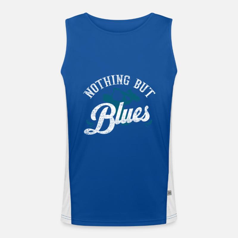 blues Men's Functional Contrast Tank Top 