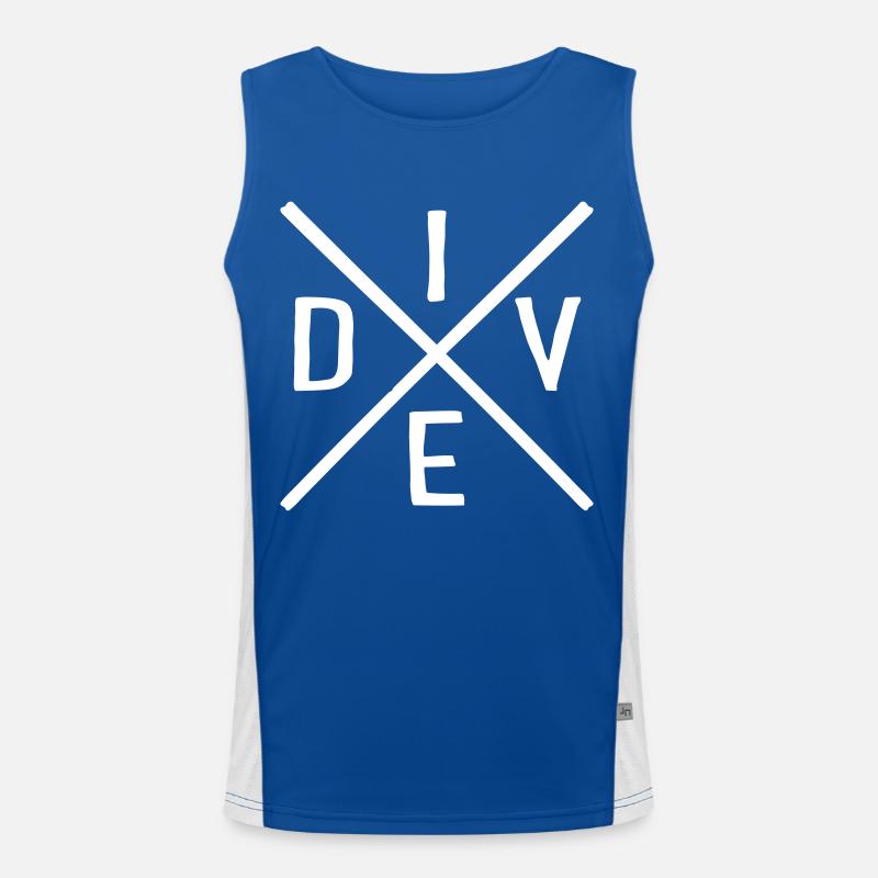 Plongée Débardeur respirant contrasté Homme 