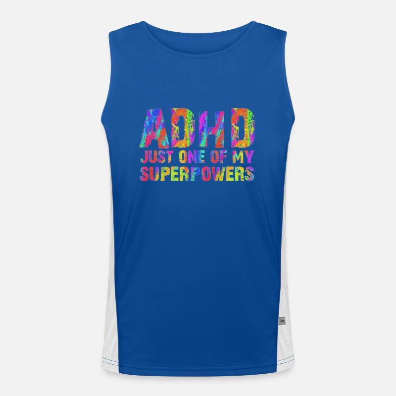 Adhd (Adhd) Débardeur respirant contrasté Homme 