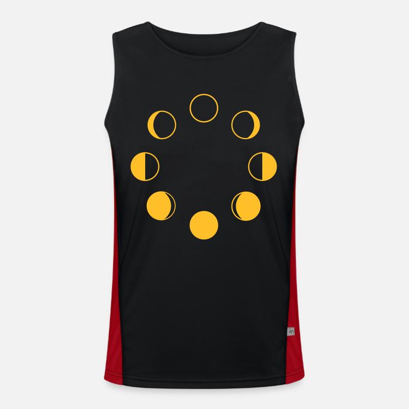 Moon Men's Functional Contrast Tank Top 