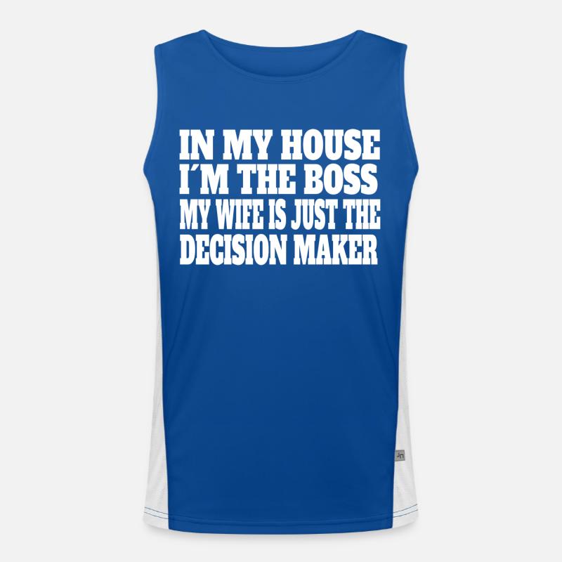 Ehepaar Ehefrau Ehe Frauen Ehemann Hochzeit Männer Funktionelles Kontrast-Tank Top für Männer 