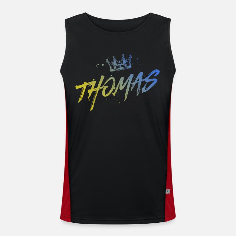 Thomas Men's Functional Contrast Tank Top 