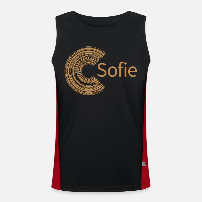 For Sofie Men's Functional Contrast Tank Top 