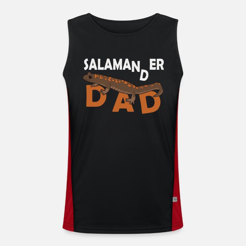 Salamander Dad #3046 Funktionelles Kontrast-Tank Top für Männer 