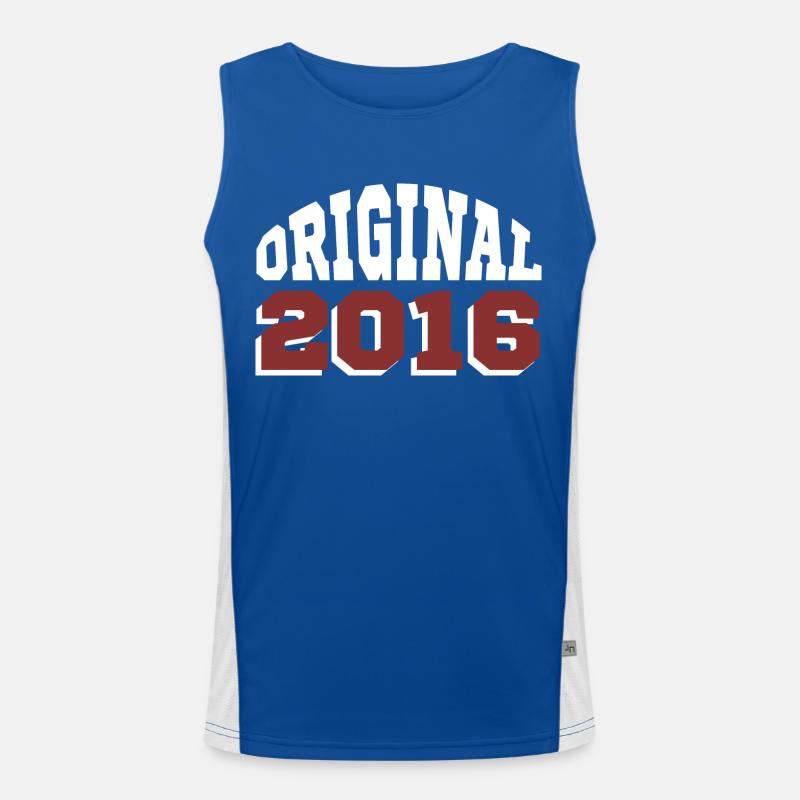 Ursprünglich: 2016 Funktionelles Kontrast-Tank Top für Männer 