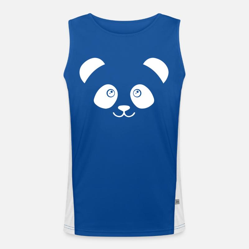 Panda Men's Functional Contrast Tank Top 