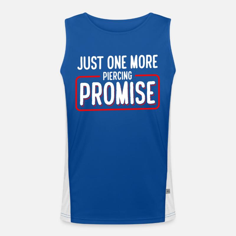 Piercing Jewelry Studio Men's Functional Contrast Tank Top 