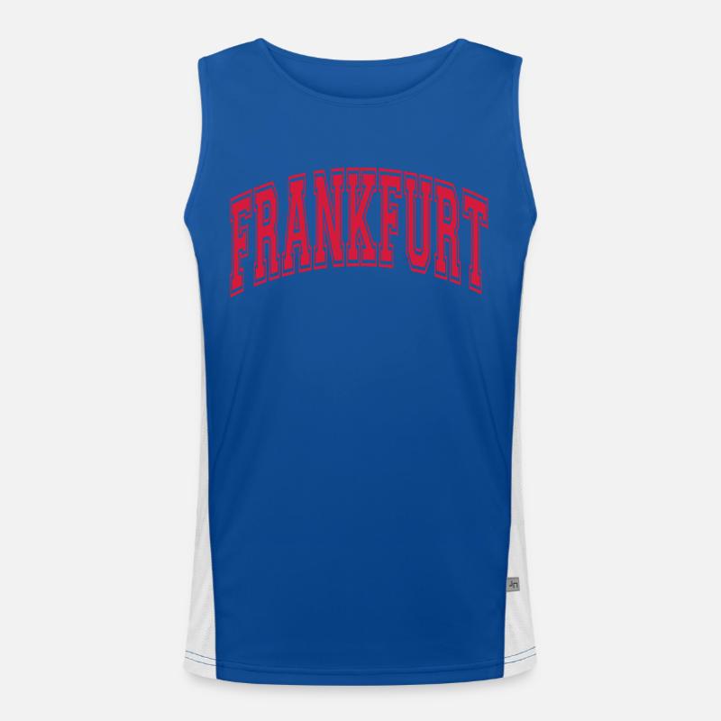 Frankfurt Men's Functional Contrast Tank Top 
