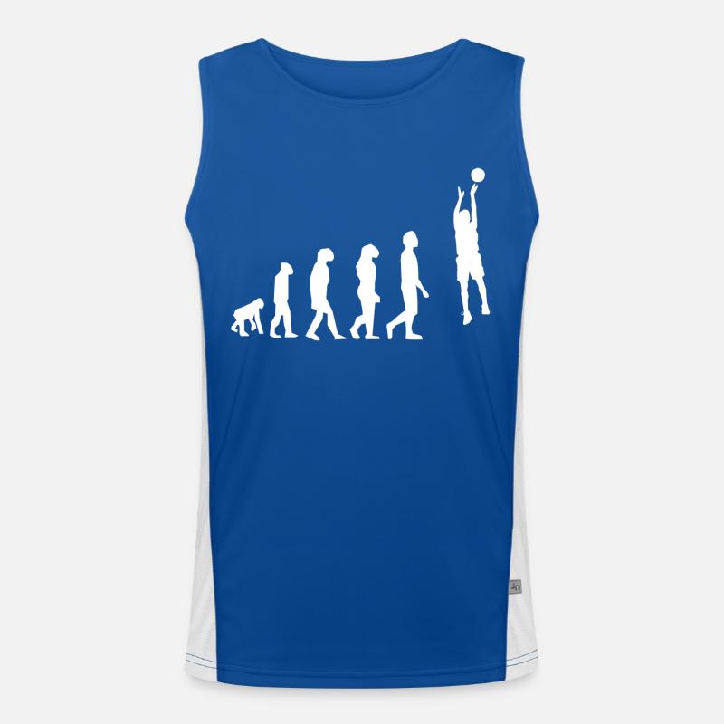 Basketball evolution Men's Functional Contrast Tank Top 