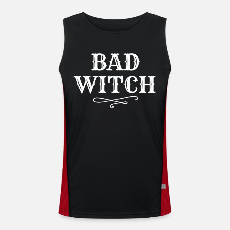 Bad witch Débardeur respirant contrasté Homme 