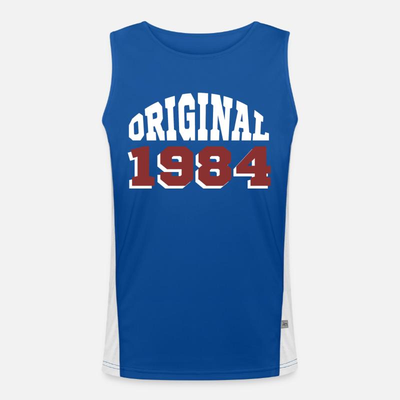 Original 1984 Men's Functional Contrast Tank Top 