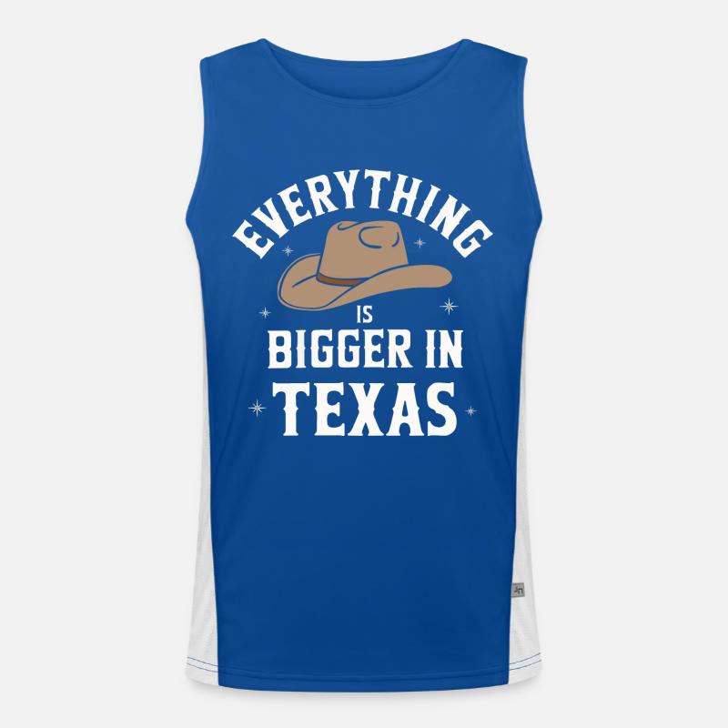 Texas State Texans Texas Men's Functional Contrast Tank Top 