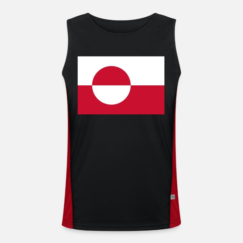 Greenland Men's Functional Contrast Tank Top 