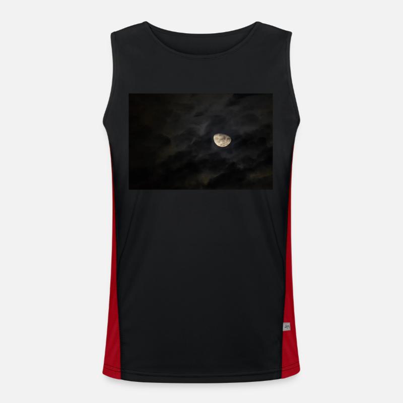 la lune Débardeur respirant contrasté Homme 