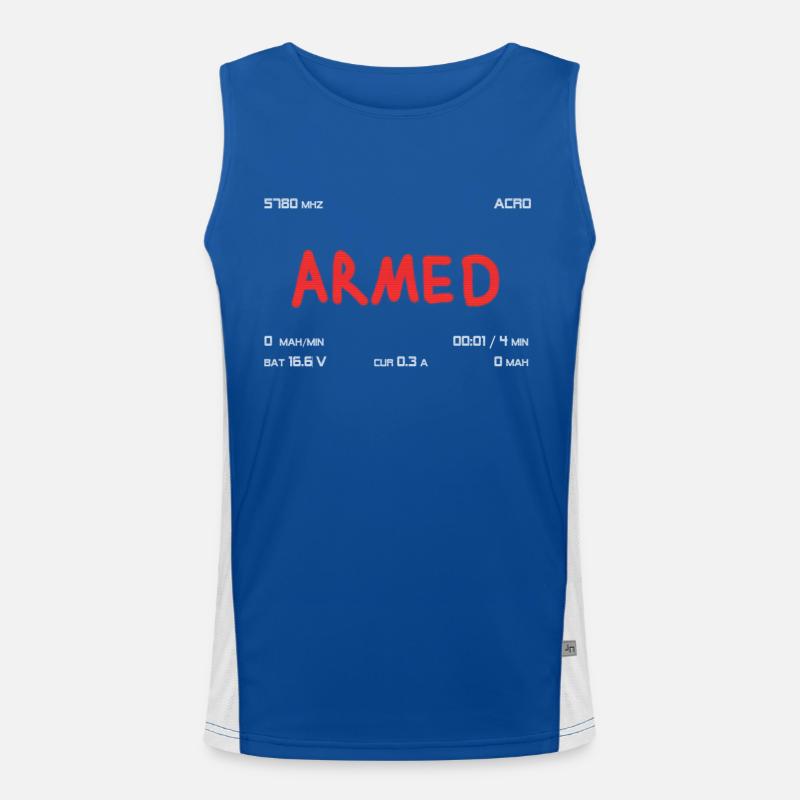 OSD Startup Men's Functional Contrast Tank Top 