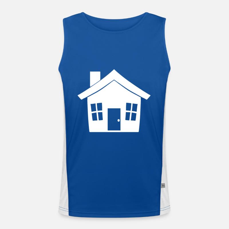 Haus Funktionelles Kontrast-Tank Top für Männer 