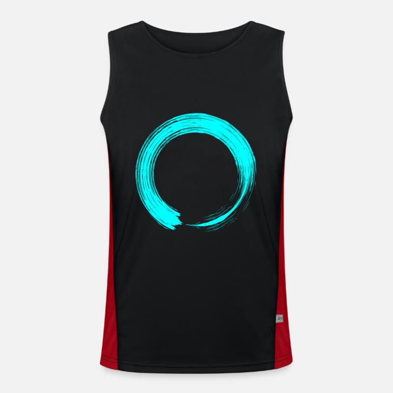 circle Men's Functional Contrast Tank Top 