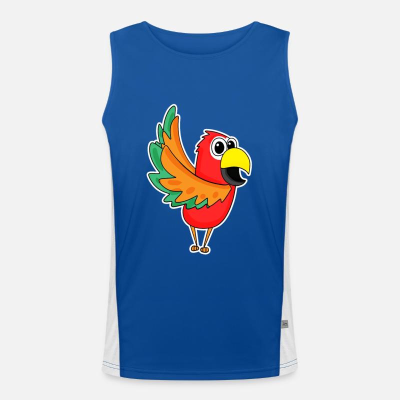 parrot Men's Functional Contrast Tank Top 