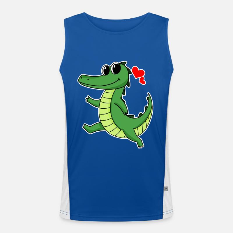 Crocodile Men's Functional Contrast Tank Top 