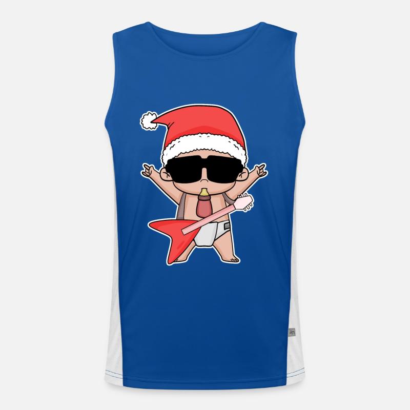 Cool Baby Noël Débardeur respirant contrasté Homme 