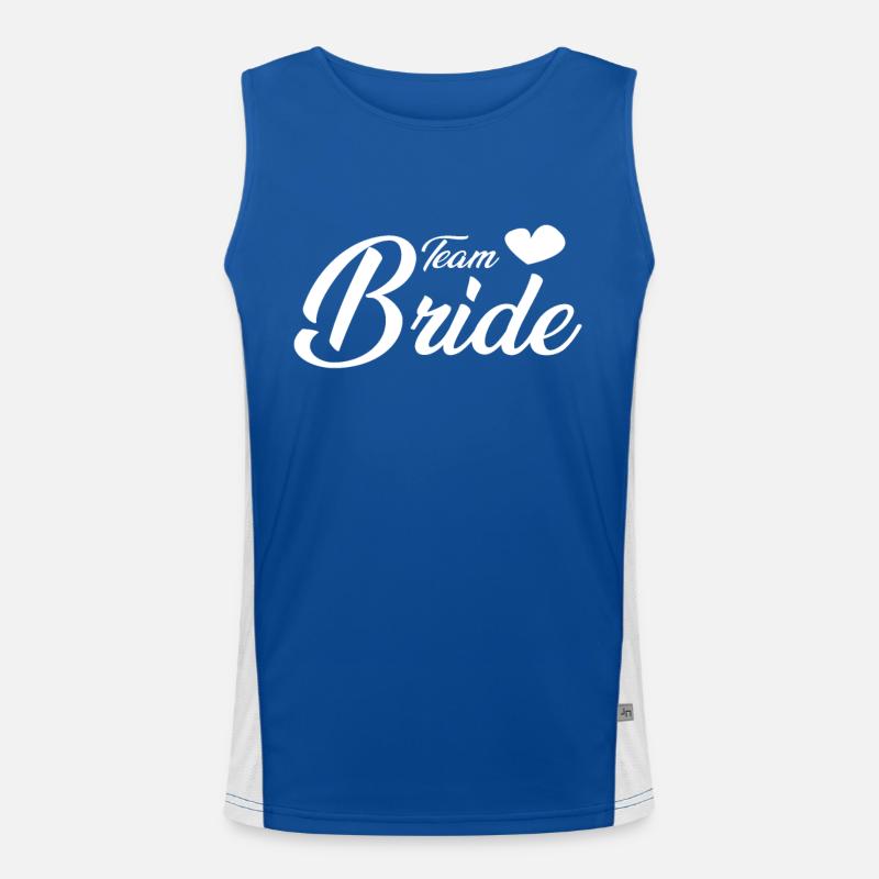 Équipe Bride Débardeur respirant contrasté Homme 