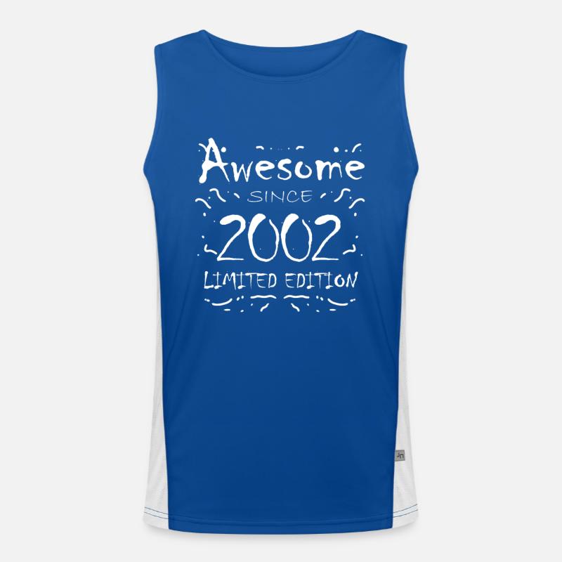 2002 Men's Functional Contrast Tank Top 