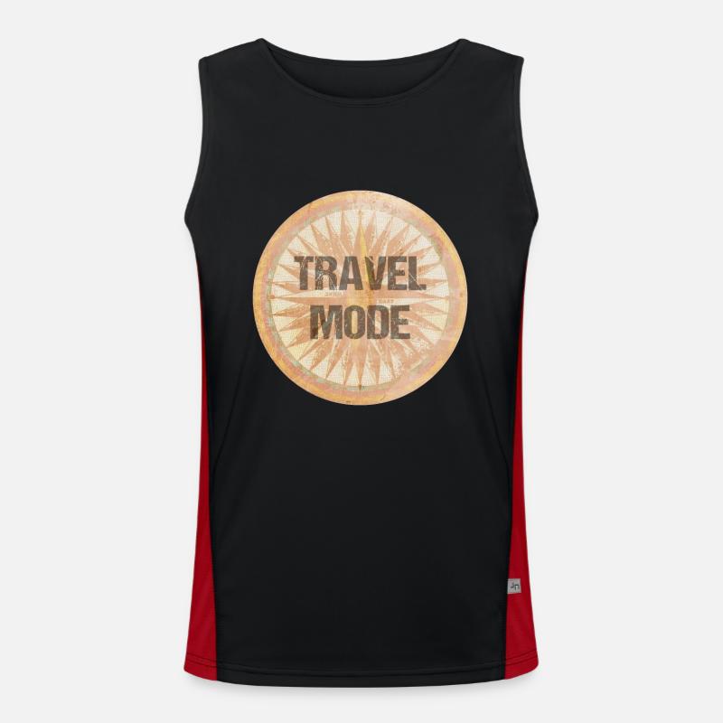 MODE DE VOYAGE Débardeur respirant contrasté Homme 