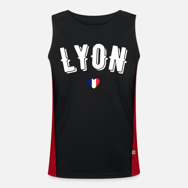 Lyon Débardeur respirant contrasté Homme 