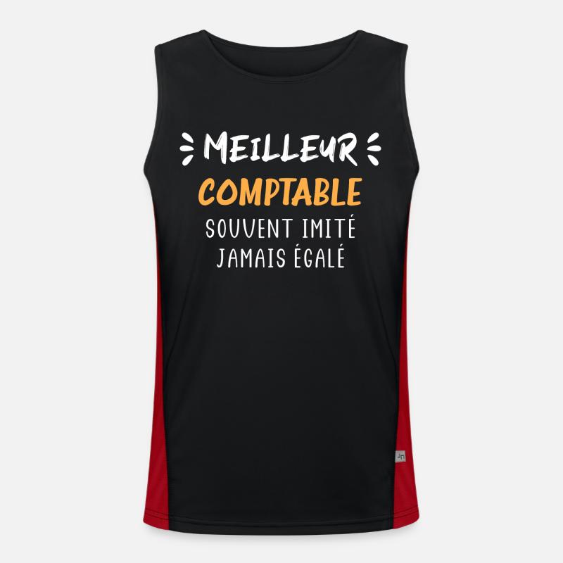 comptable Débardeur respirant contrasté Homme 