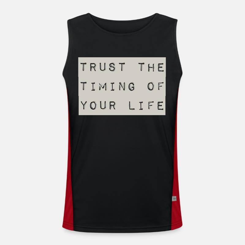 trust Funktionelles Kontrast-Tank Top für Männer 