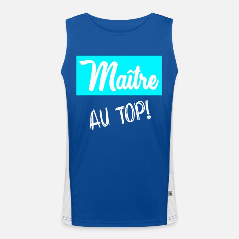 MASTER. MASTER Men's Functional Contrast Tank Top 