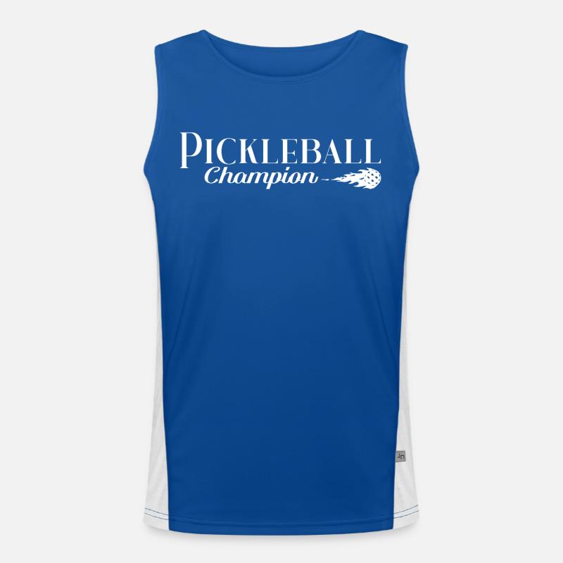 Pickleball Funktionelles Kontrast-Tank Top für Männer 