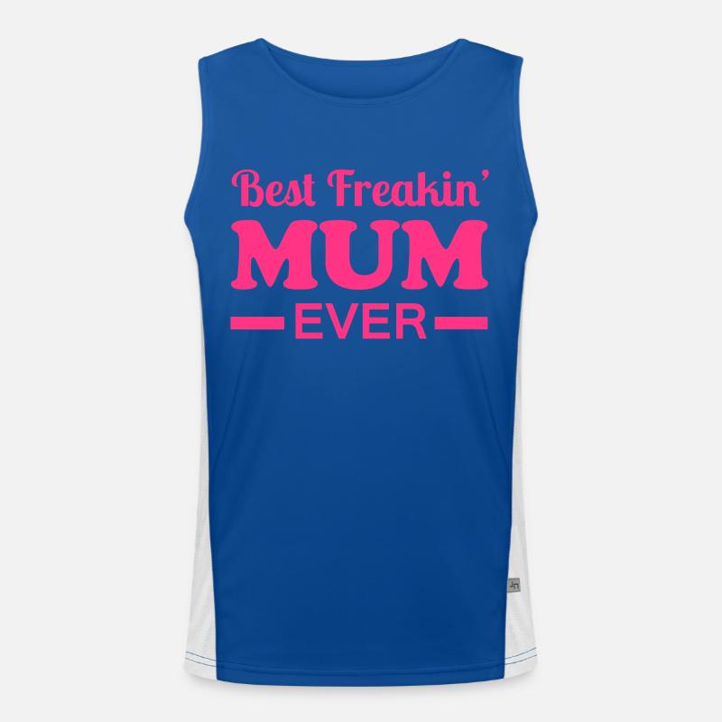 Mum Funktionelles Kontrast-Tank Top für Männer 