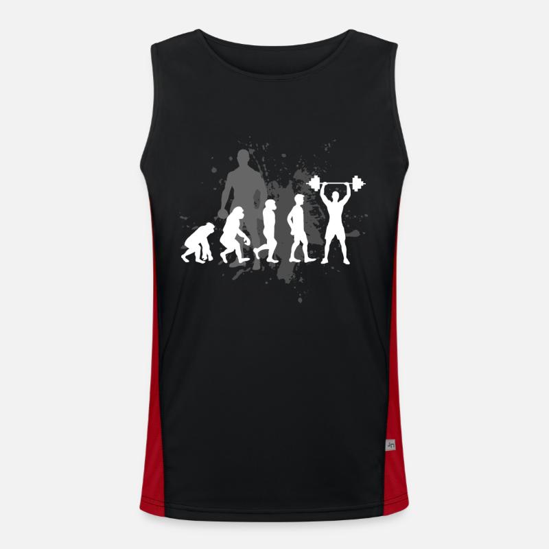 Train weight training Men's Functional Contrast Tank Top 